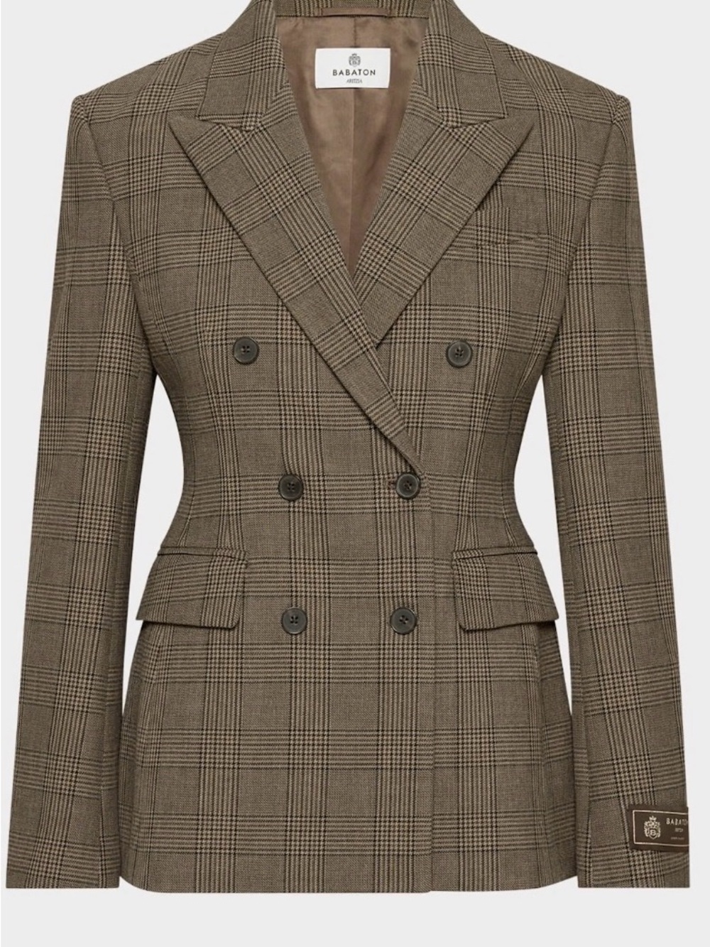 Babaton Standout Double-Breasted Blazer size 4